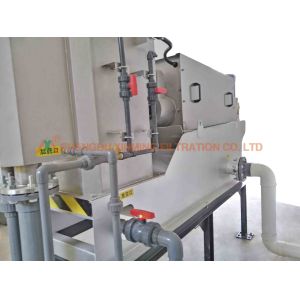 ISO9001 Dewatering Screw Press Machine For Printing And Dyeing Industry