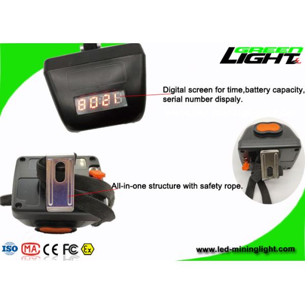Quality Underground Safety Miners Cap Lamps Cordless , PC Hard Hat Led Lights GL4.5 wholesale