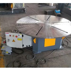 Horizontal Rotary Welding Positioner 20 T With Foot Pedal Wireless / Remote