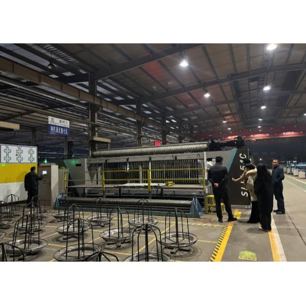 Heavy Duty Reinforced Gabion Making Machine Fully Automatic 70 Cycles/Min Operating Speed