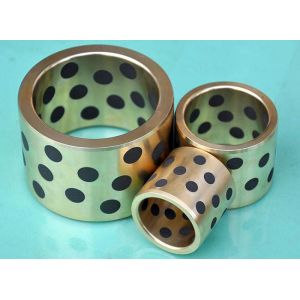 Cheap Cast Bronze Bearings Strengthening Copper based With Solid Lubricant Plugs for sale