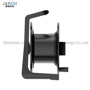 China Plastic Cable Drum System Unbreakable Fiber Optic Plastic Cable Reel Robust PC With Winder 235mm on sale
