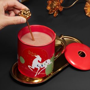 Ready To Ship In Stock Microwave Safe Heat Resistant Round Magic Mug Customised