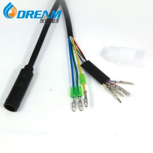 Ebike hub motor extension cable 9pin electric bicycle motor adapter with hall