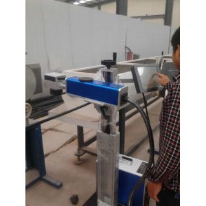 Online Full Automatic Plastic Pipe Fiber Laser Marking Printer Machine