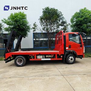 China Hot Sale HOWO Wrecker Truck 4x2 3-5 tons Flatbed Light Duty Wrecker Tow Truck on sale