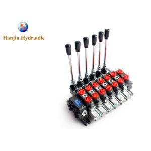 Sds100 60lpm Manual Directional Control Valve Drilling Rig Machinery Parts 6 Banks