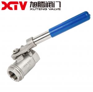 China Spring Return Quick Return Sampling Ball Valve with PTFE Seat and Manual Driving Mode on sale