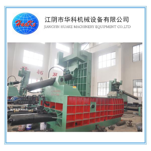 Quality Automatic Hydraulic Baler Machine Metal Efficiently 3 Phases wholesale