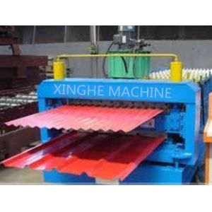 Buy cheap Galvanized Metal Double Layer Roofing Sheet Roll Forming Machine / Roll Former from wholesalers