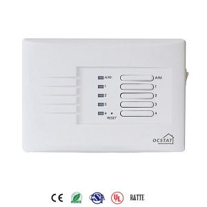 White Color RF Wireless Room Thermostat Programmable Digital Riseem Temperature