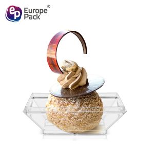 Disposable square multi-purpose mini plastic ps sauce dish for catering