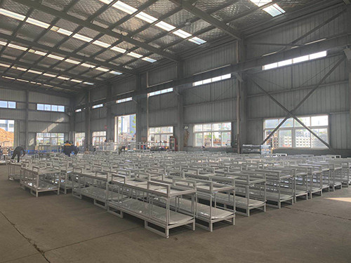 Quality Customized Portable Stacking Racks Easy Mobility With Caster Wheels wholesale