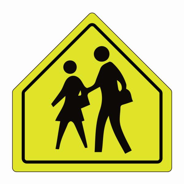 Quality 3-10 Years Service Life Reflective Metal Signs For School Custom Thickness wholesale