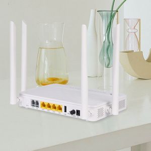 Ethernet Ports FTTB Cortina Chipset Wifi Epon ONU Dual Pon Port