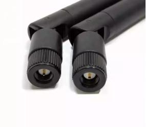 Cheap Practical 5dbi 2.4 G Router Antenna , Black Router Omnidirectional Antenna for sale
