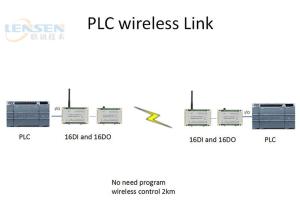 16DI 16DO Wireless I O Module PLC Wireless Controller 2km Wireless ON OFF Control