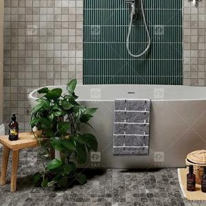 Cheap Natural marble stone Mosaic tile bathroom bathroom floor tile fish pond tile antique background wall for sale