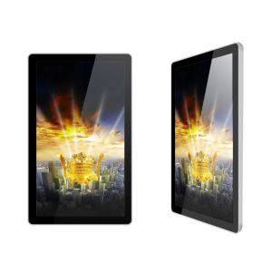 Wall Mounted Interactive Kiosk Touch Screen PC Capacitive Large 21.5 32 43 55 65