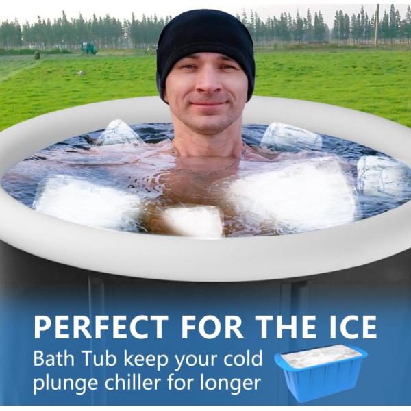 Sustainable Collapsible Ice Cube Tray Extra Large Reusable Silicone Ice Block Mold