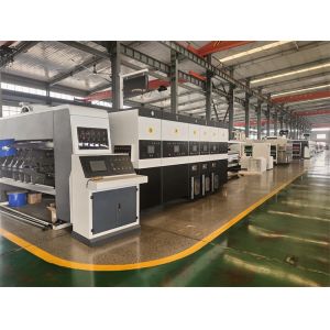Qh Automatic High Speed Flexo Corrugated Carton Printing Slotting Rotary Die