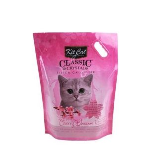 Customized Printing Stand Up Eco-Friendly PE Food Pacaking Bag For Cat Litter
