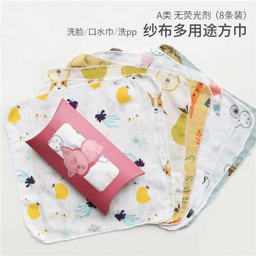 Quality Small Soft Pure Cotton Handkerchiefs Plain Square Hankies With Stitching wholesale