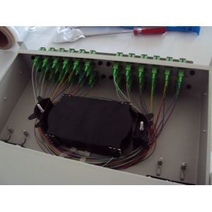 2U Drawer ODF 48 Core With SC Fiber Optic Patch Panel Enclosure