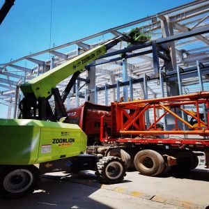 Custom Steel Frame Building Construction High Weather Resistance