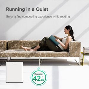 2.5L Low Noise Tabletop Compost Machine Indoor Automatic Composter With