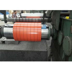 China Color Coated PPGI / PPGL Steel Coil In RAL Color Coating Type PVDF Top 10-25um Back 5-10MIC on sale