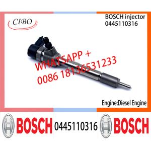 BOSCH injetor 0445110316 15710-86J20Common fuel Injector 0445110316 1571086J2000