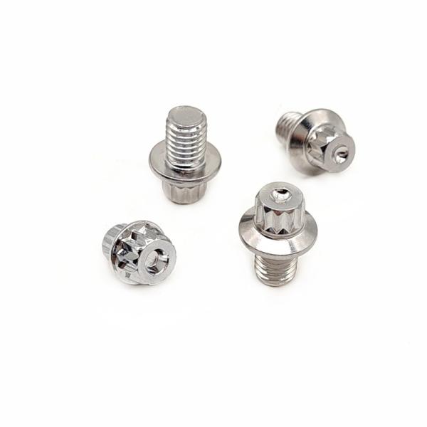 High Hardness Stainless Steel Chrome Plated Decorative Screws With Drawings And Samples
