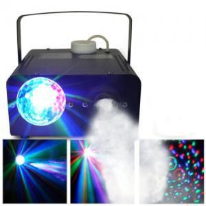 400W Mini Stage Effect Fog Fire Machine Stage smoke machine with LED RGBW Light
