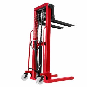 Hand Stacker 1000kg Load Mini Manual Lift Pallet Stacker