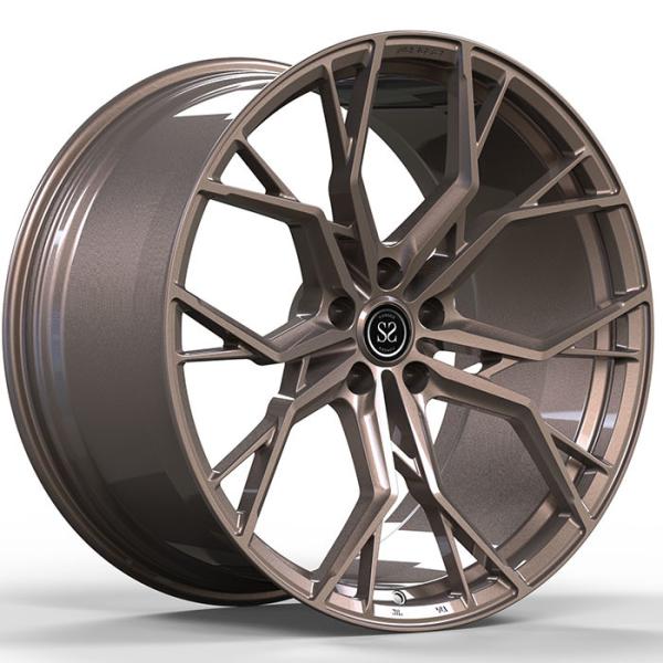 Quality 20X9 6061-T6 Aluminum Alloy Rims Custom Bronze 5x112 Bolt Pattern For Audi RS 6 7 wholesale