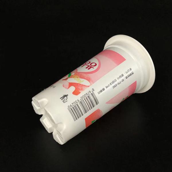 90mm Cover PP Disposable Yogurt Cups With Lids 320ml ODM