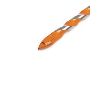 Orange Glass And Tile Triangle Head Drill Bit 4mm To 12mm ISO9001