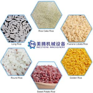 MT-70 Multifunction Fortified Artificial Rice Making Machine CE ISO