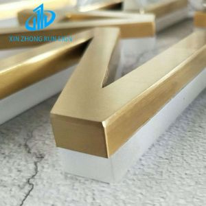 Wholesale Waterproof 3d Stainless Steel Letter Signs Led Backlit Illuminated