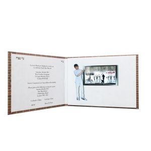 China Full colors Rechargeable Video Mailer for Chirstmas , 2G lcd video greeting card on sale