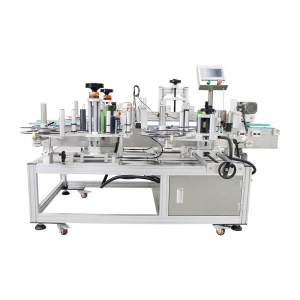 230 KG Auto Brewers Wine Double Side Labeling Machine for Front and Back Barcode