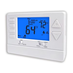 Riseem 5.65 Sq.In. Display Size Heat Pump 2 Heat 1 Cool Temperature Controller