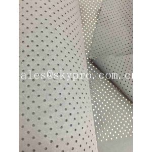 Perforated Neoprene Fabric Roll Shark Skin Embossed SBR CS CR Rubber Sheets With