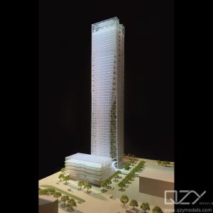 Aedas 3D Architectural Site Model Skyscrapercity 1/300 OEM
