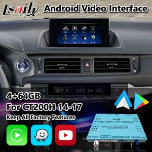 Cheap Lsailt Android Video Interface for Lexus CT200h CT F Sport Mouse Control 2014-2017 for sale