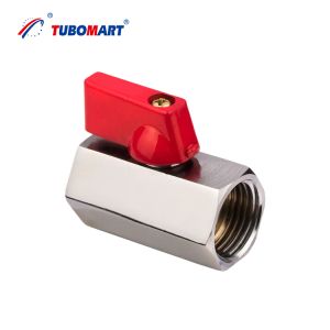 China High Quality 1/8 1/4 3/8 1/2 3/4 1Thread Mini Ss304 316 Ball Valve Male Female Valves Water Gas Oil Shut Off Valve on sale
