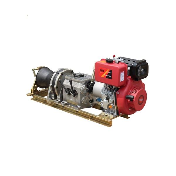 Quality 5 Ton Diesel Engine Capstan Winch For Cable Pulling wholesale