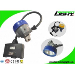 Lightweight Semi Corded Coal Mining Lights 10000Lux 5.2Ah Li - Ion Battery IP68