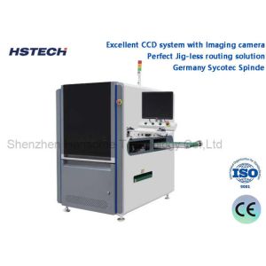 Cheap Germany Sycotec Spinde Excellent CCD System With Imaging Camera Inline PCBA Router Machine HS-ARM-710 for sale